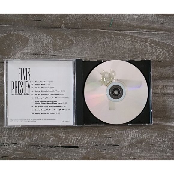 Elvis Presley Christmas CD Set: "Its Christmas Time" & "Blue Christmas" - Picture 6 of 9